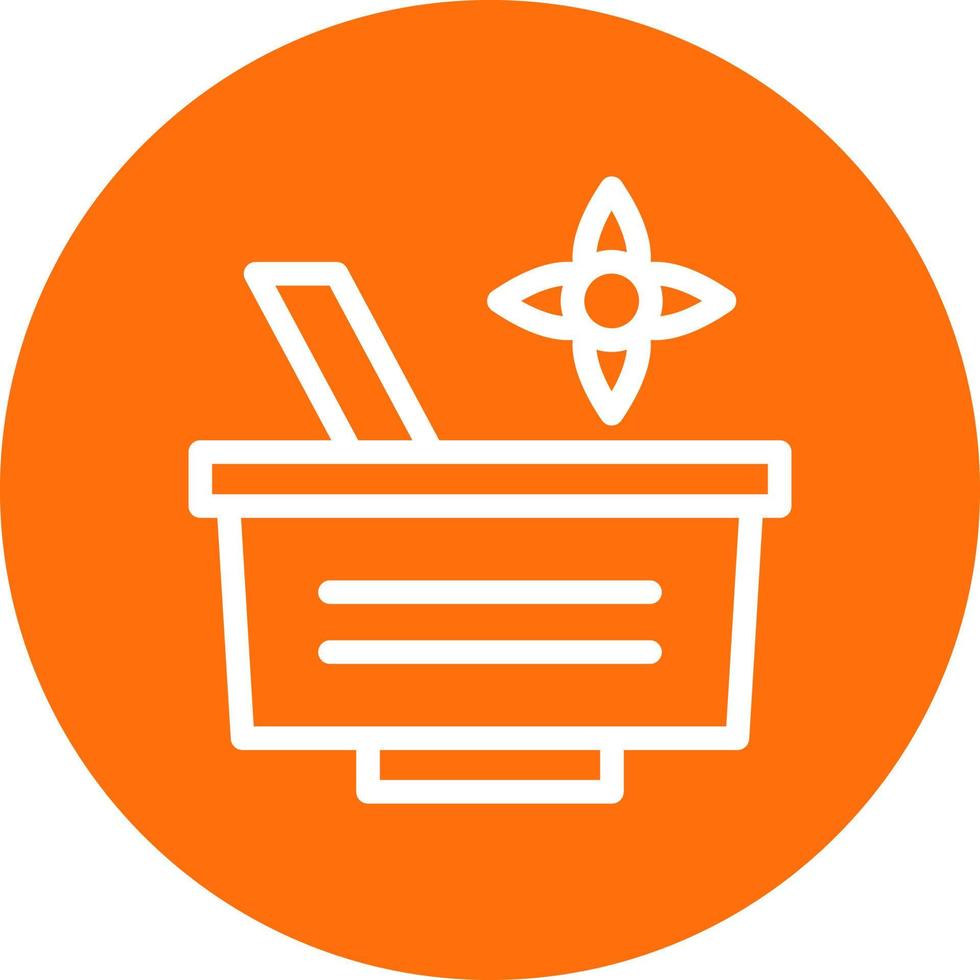Spa Bowl Vector Icon Design