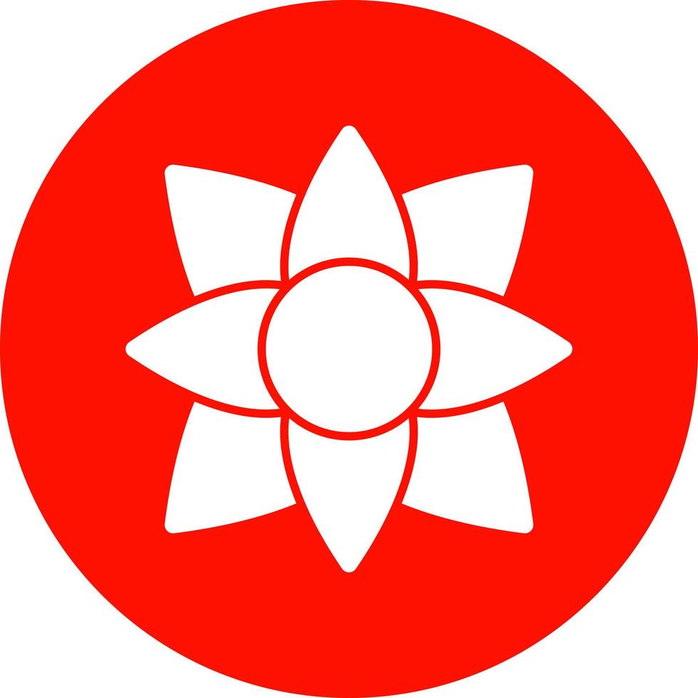 Flower Vector Icon Design