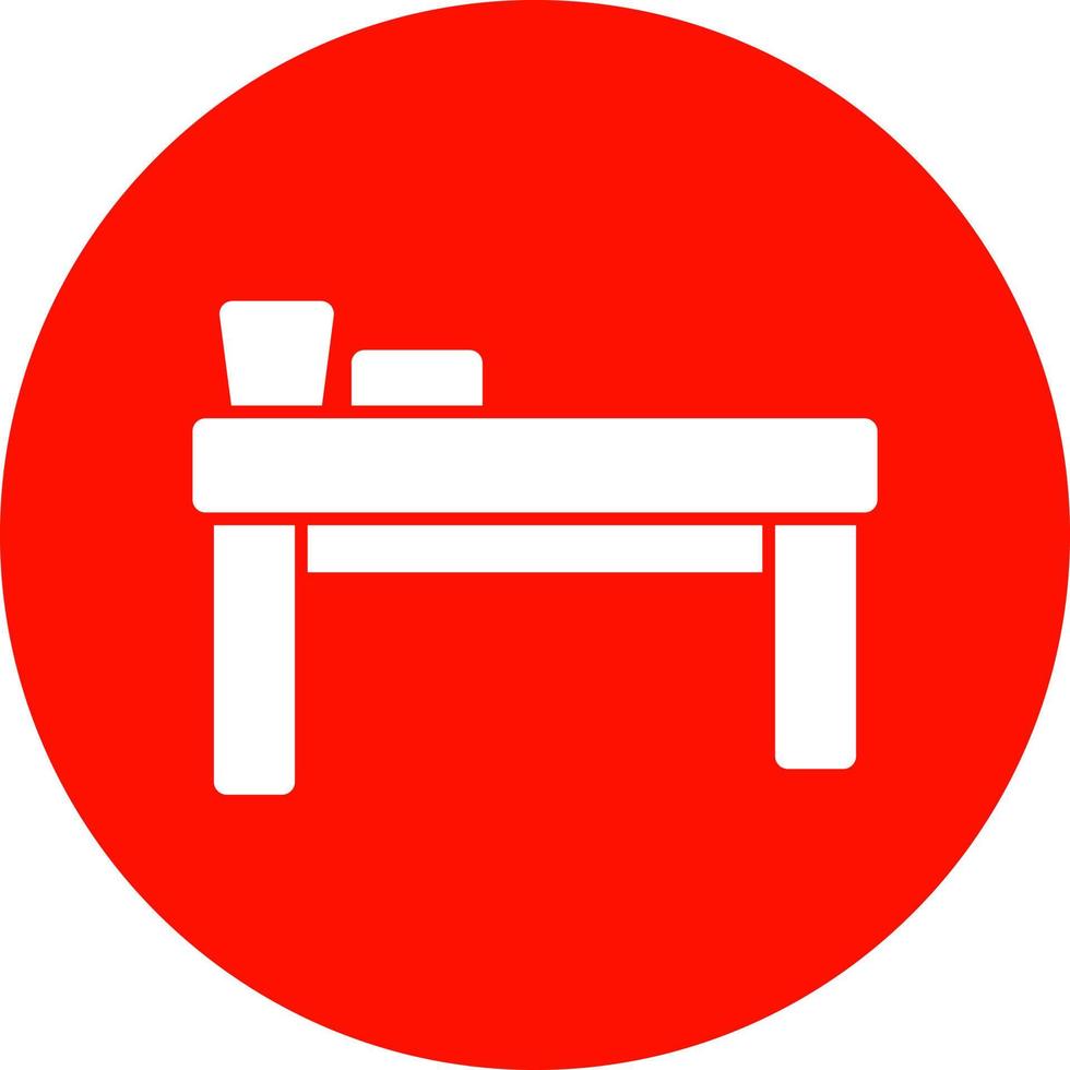 Spa Bed Vector Icon Design