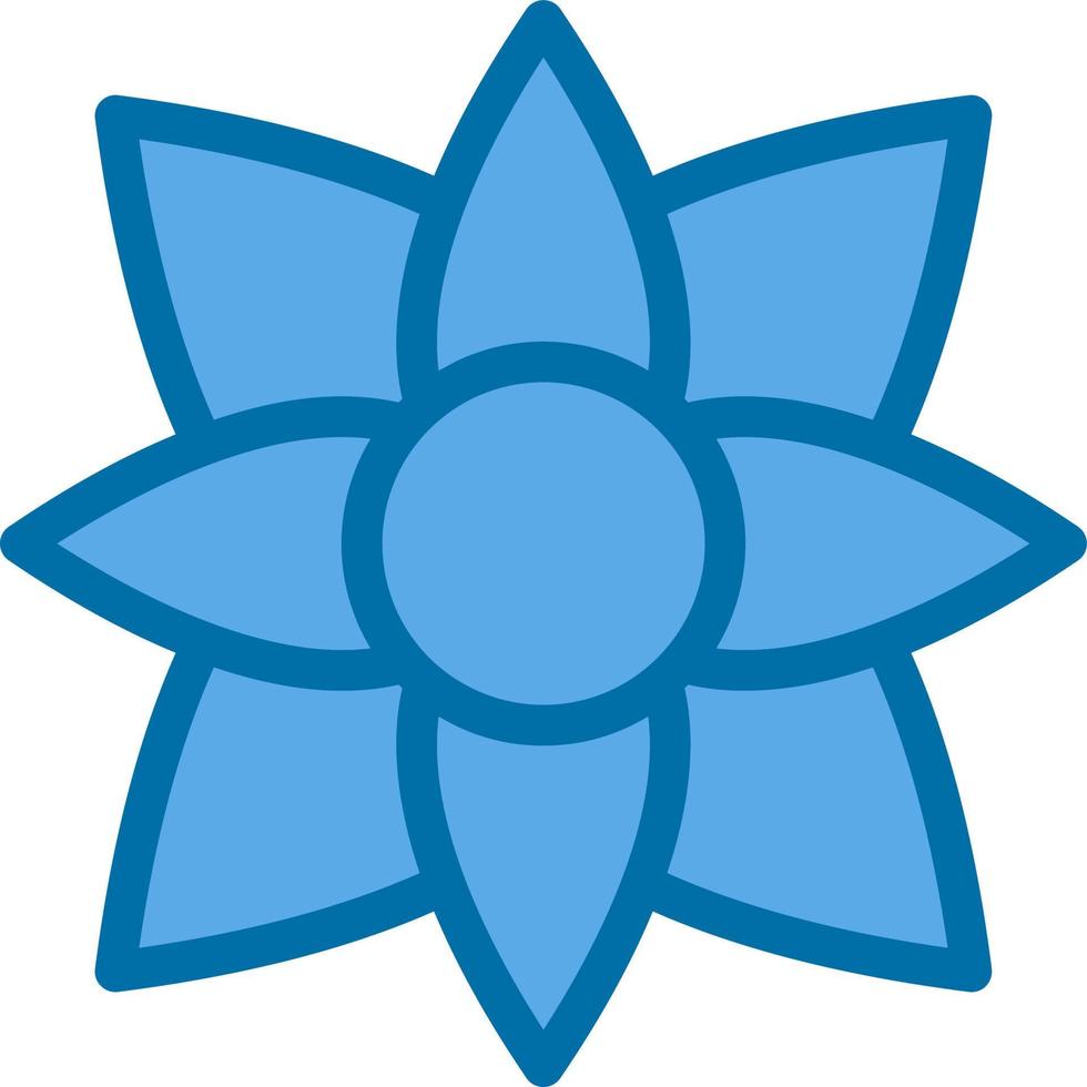 Flower Vector Icon Design