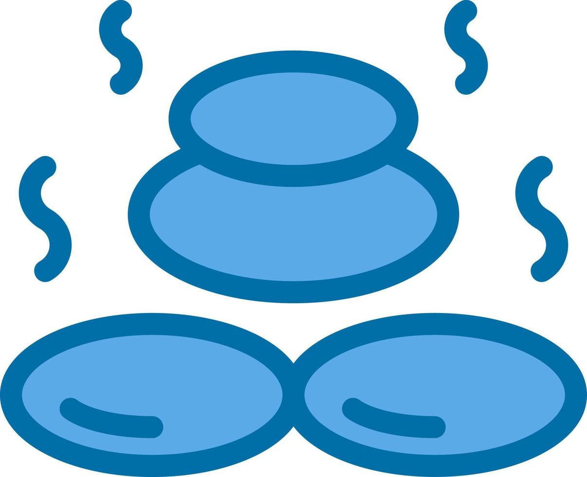 Hot Stone Vector Icon Design