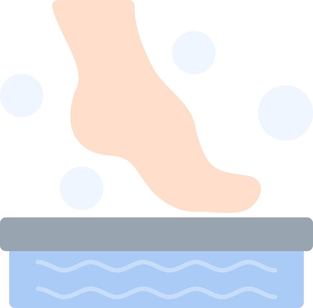 diseño de icono de vector de spa de pie