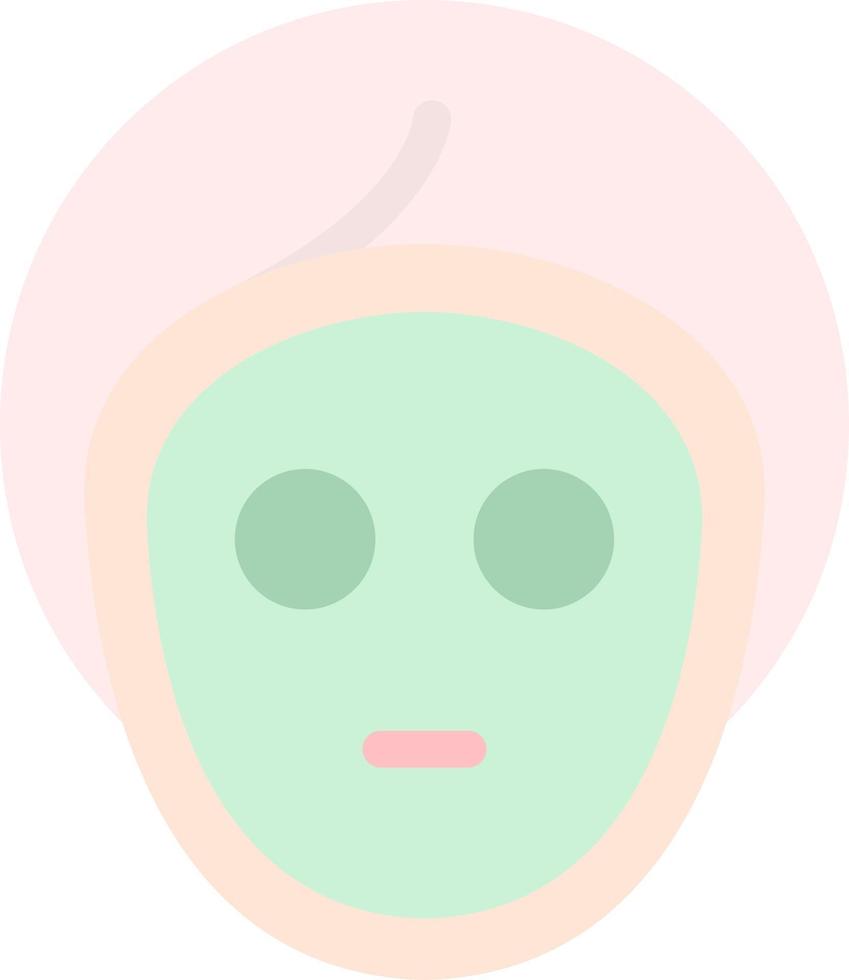 Facial Mask Vector Icon Design