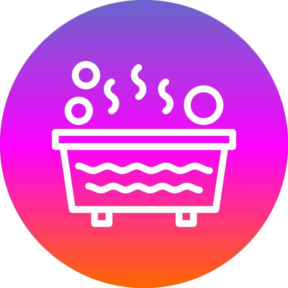 Jacuzzi Vector Icon Design