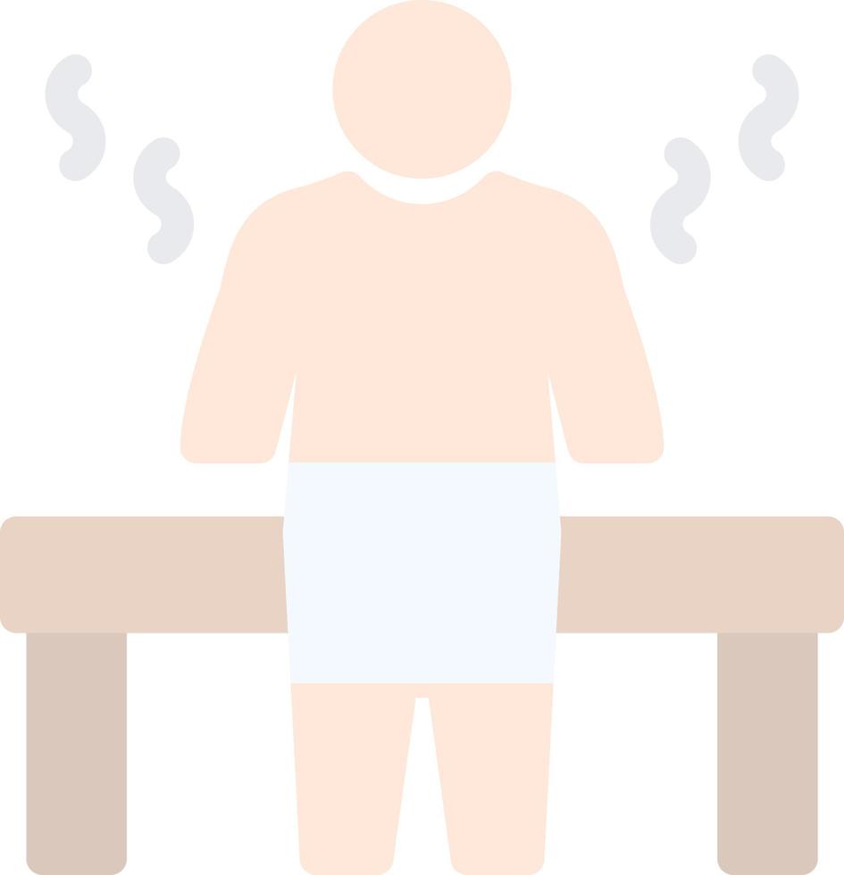 diseño de icono de vector de sauna