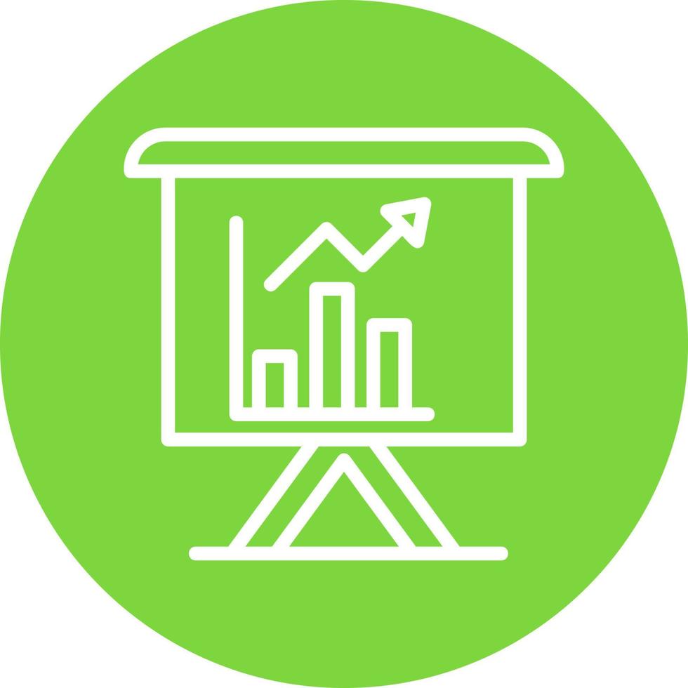 Business Presentation Vector Icon Design