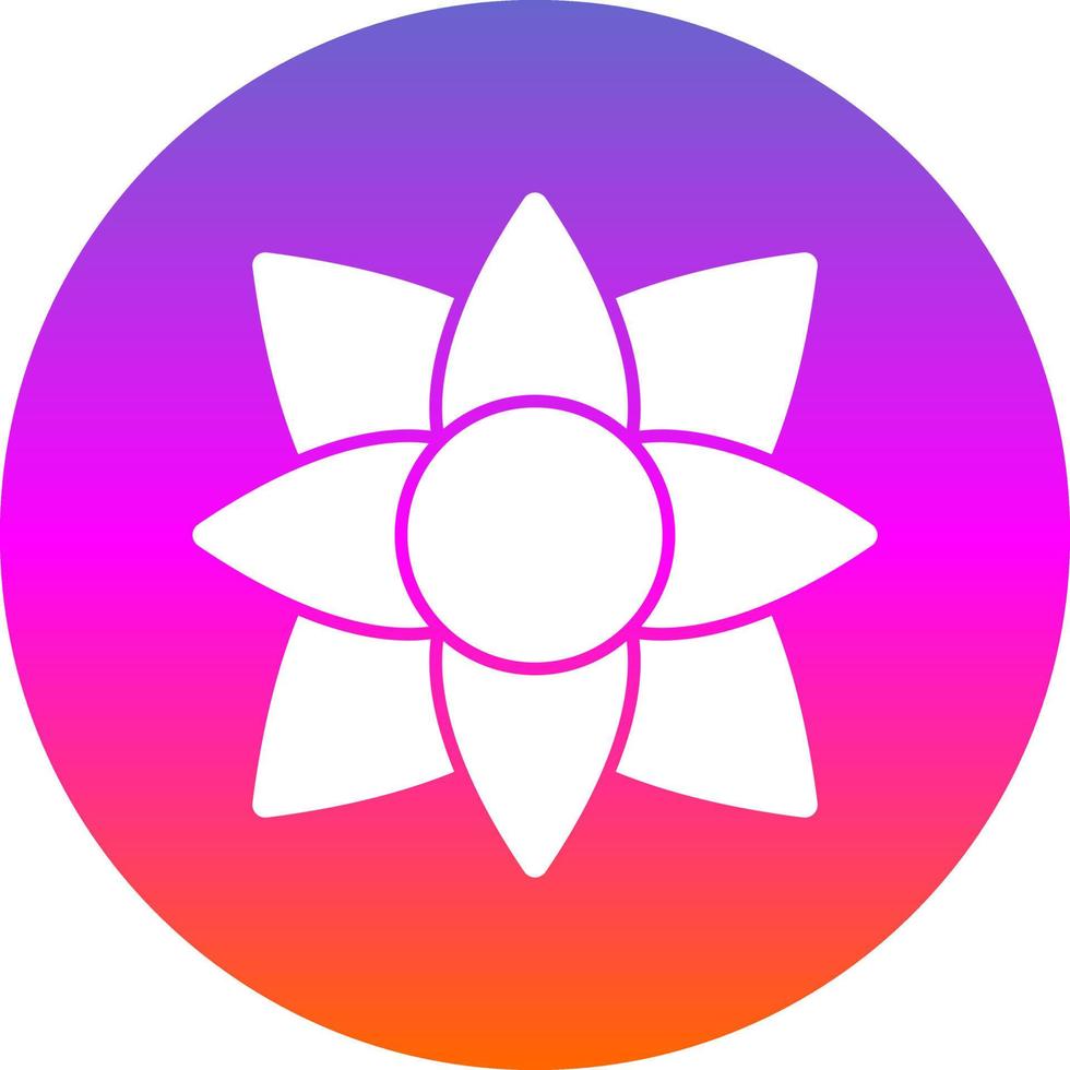 diseño de icono de vector de flor