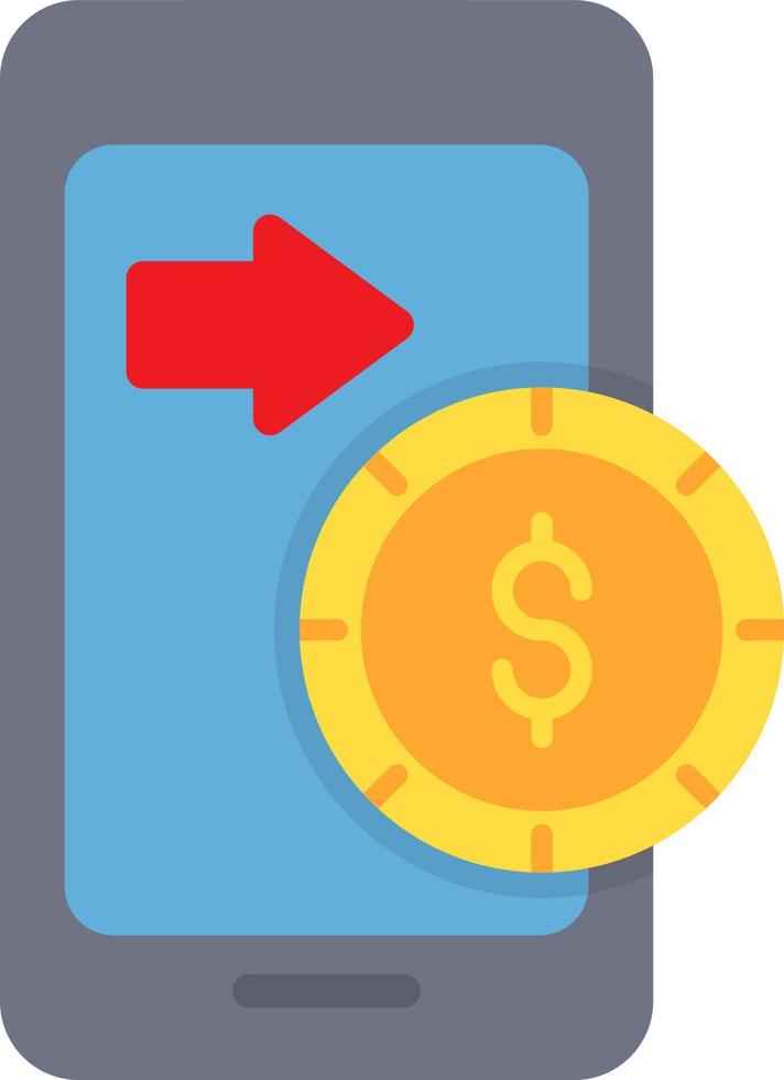 Money Transfer Vector Icon Design