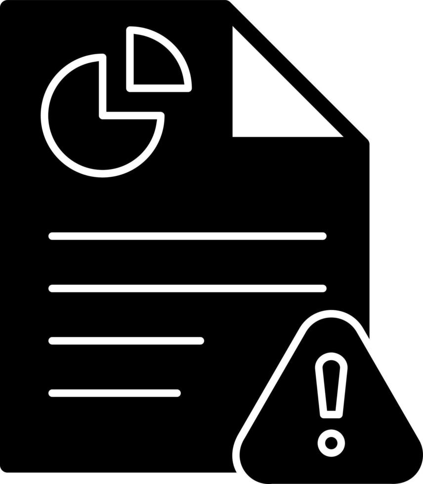 Business Report Vector Icon Design