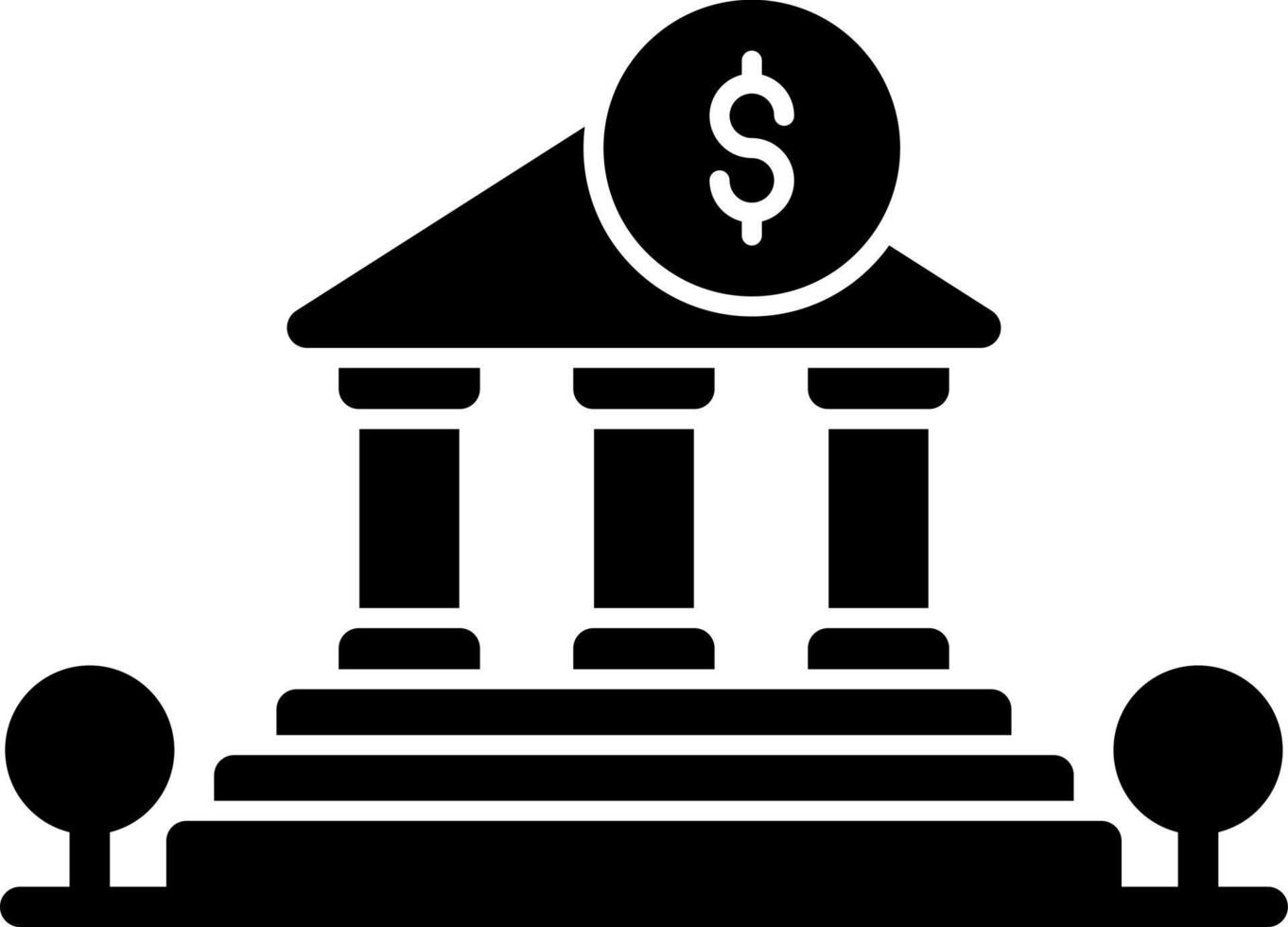 diseño de icono de vector de banco