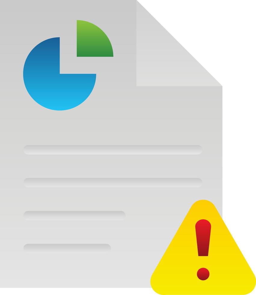 Business Report Vector Icon Design