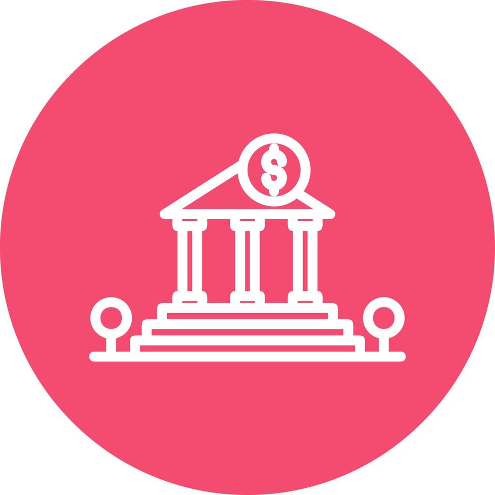 diseño de icono de vector de banco