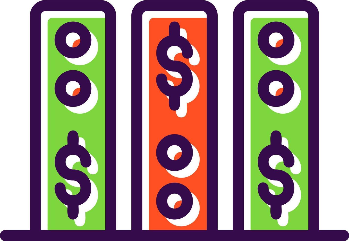 Business Files Vector Icon Design