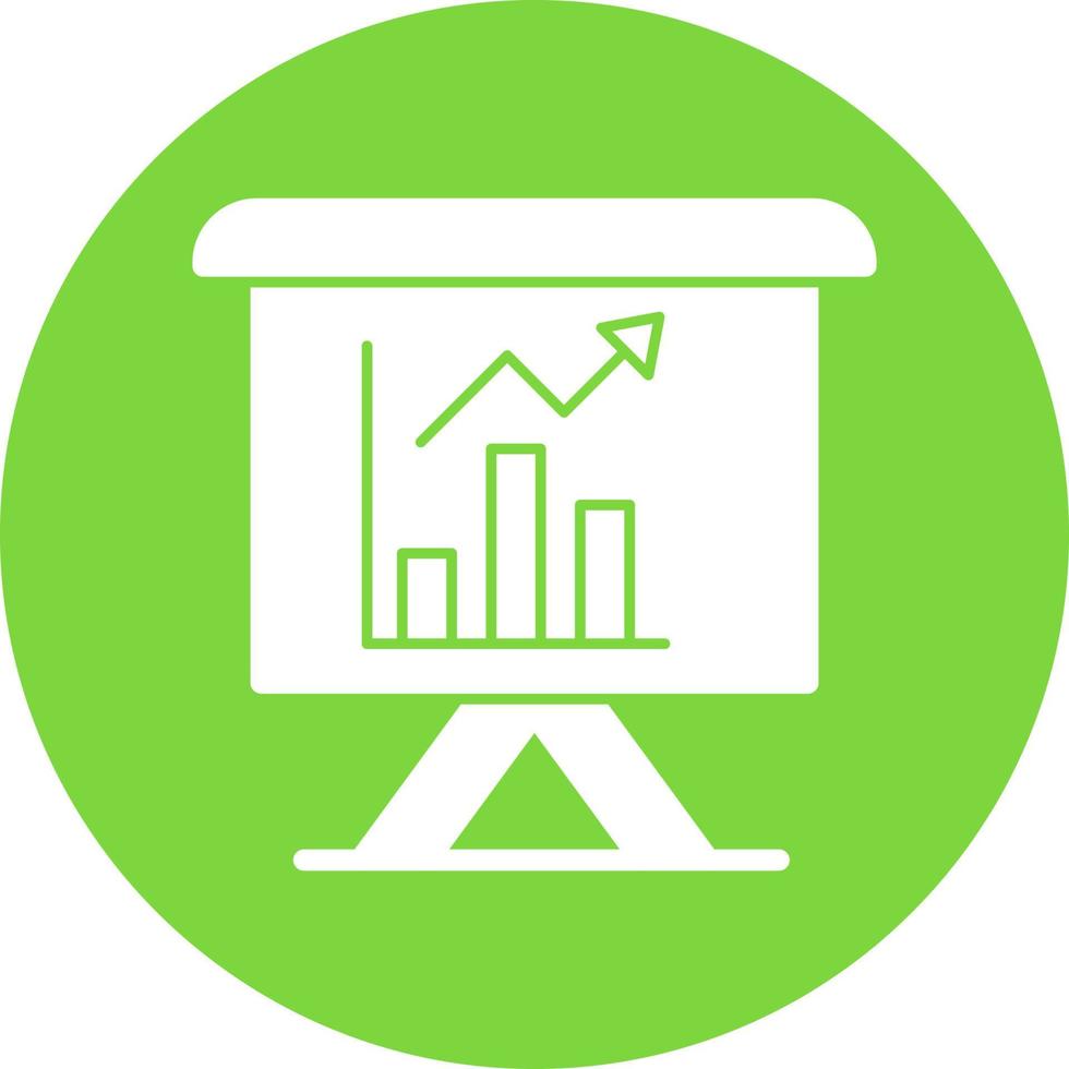 Business Presentation Vector Icon Design
