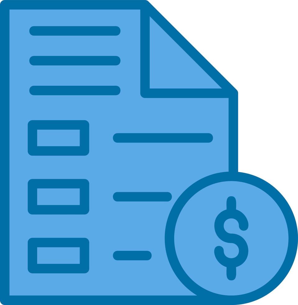 Invoice Vector Icon Design