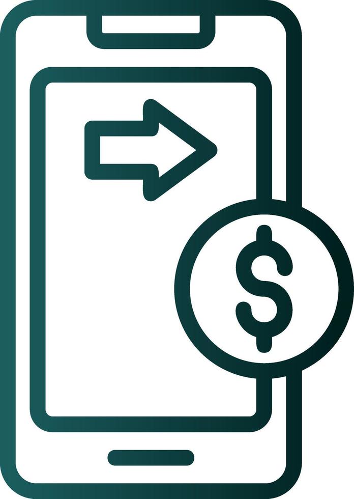 Money Transfer Vector Icon Design