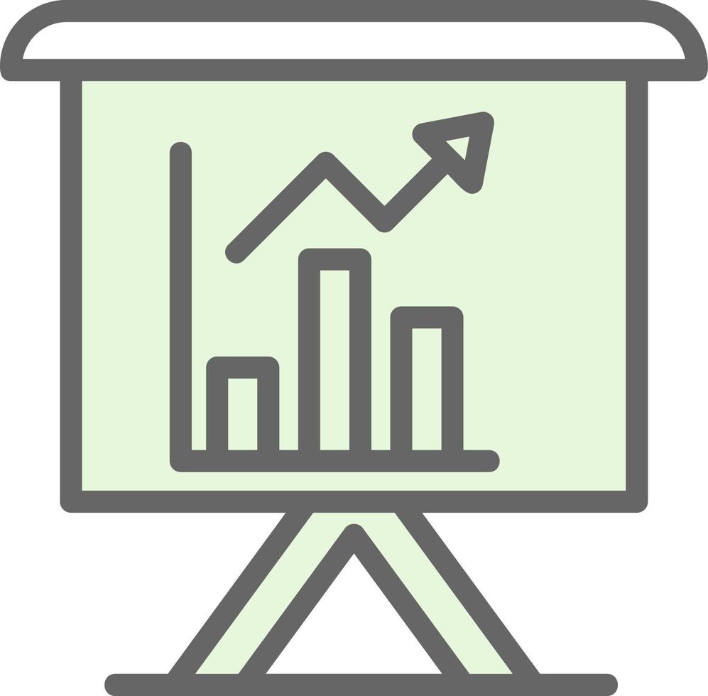 Business Presentation Vector Icon Design