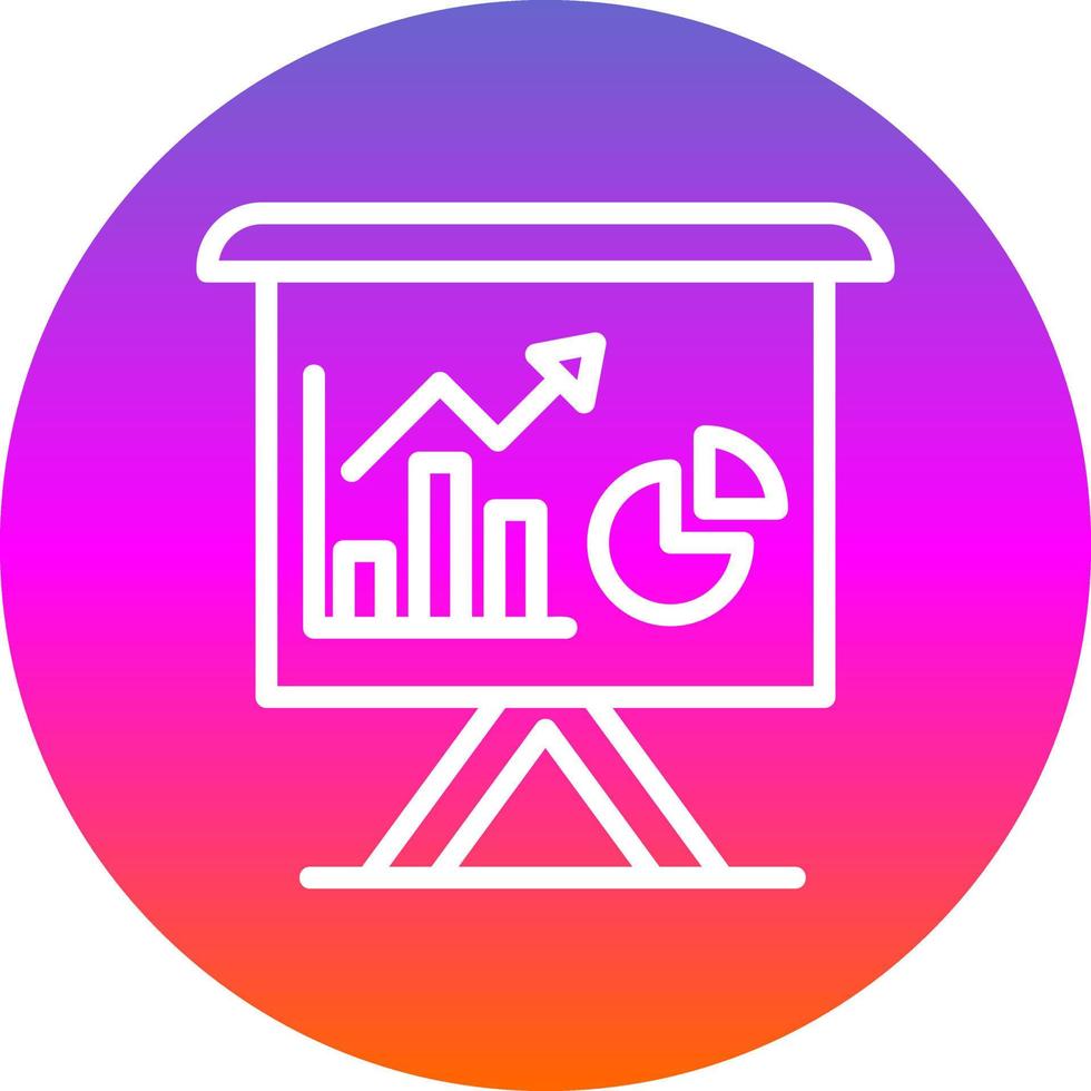 Business Growth Vector Icon Design