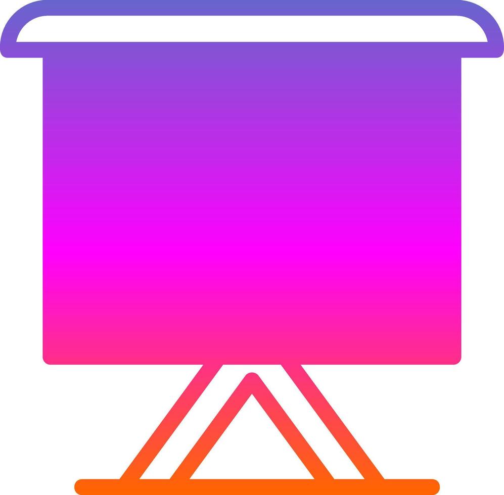Business Presentation Vector Icon Design