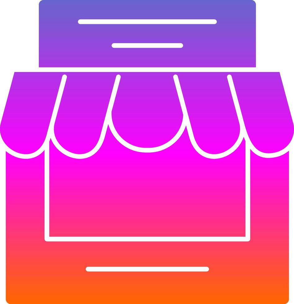 Shop Vector Icon Design