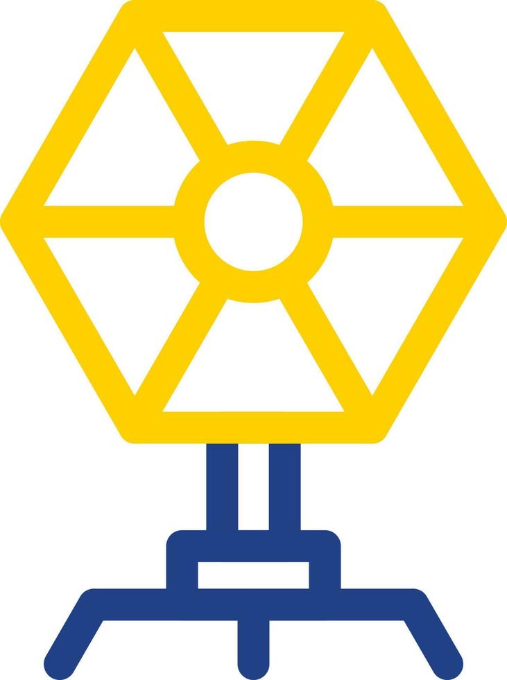 Camera Reflector Flat Icon vector