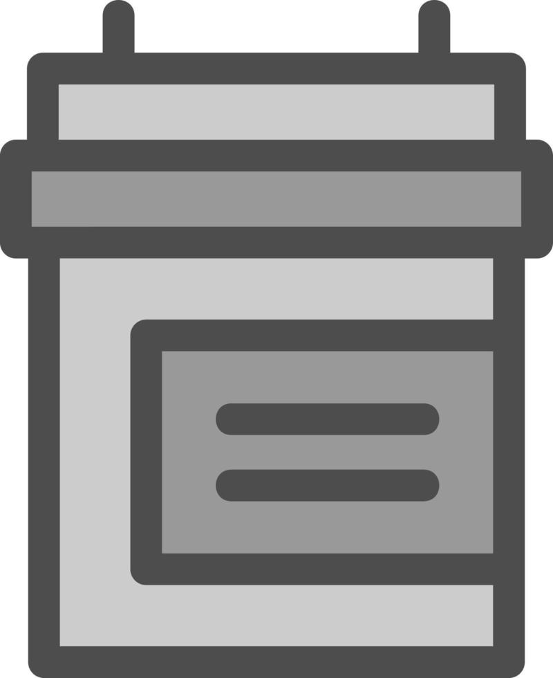 Camera Battery Flat Icon vector