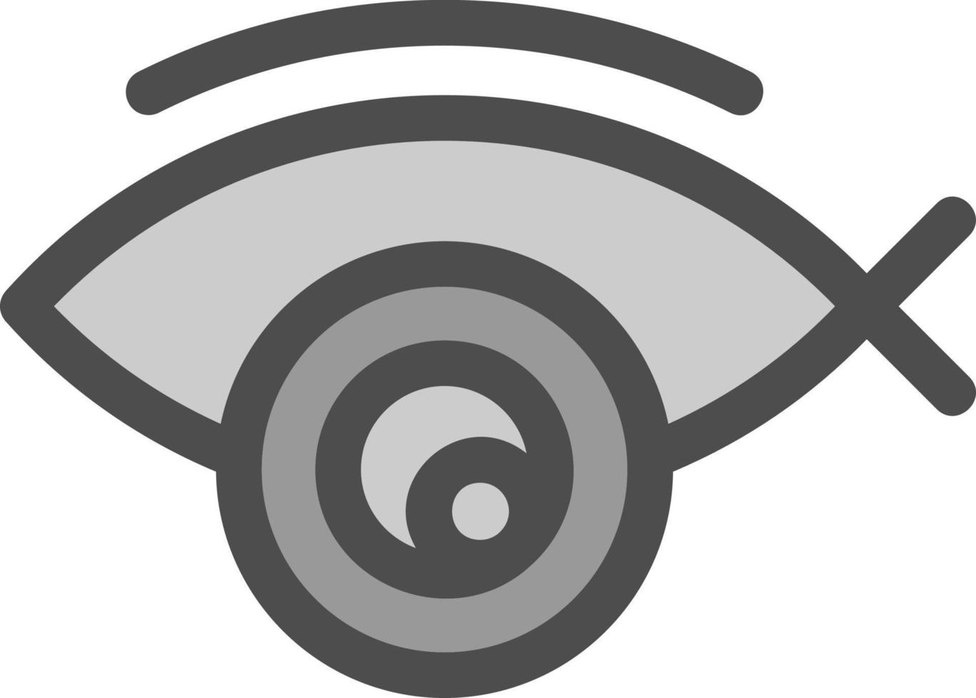 Fisheye Camera Flat Icon vector