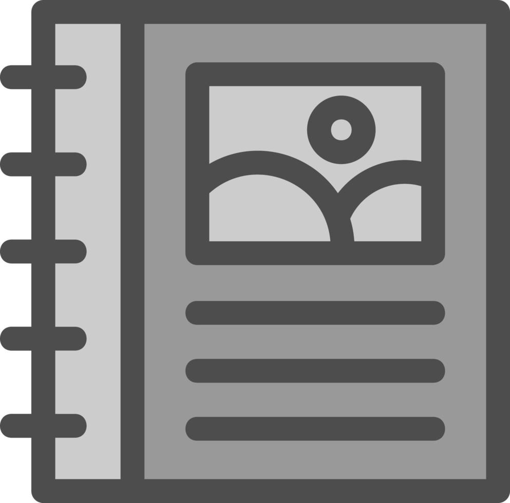 Album Flat Icon vector