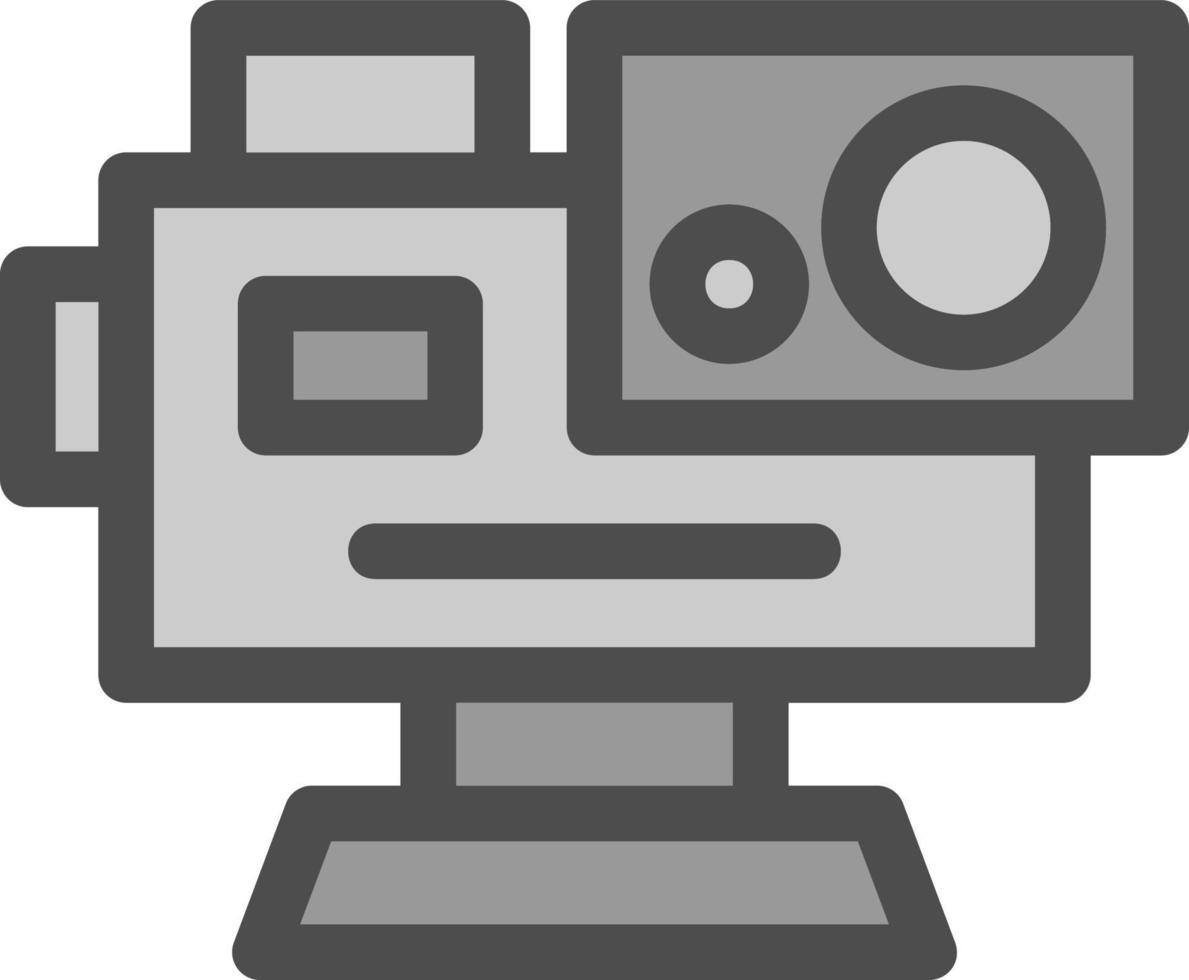 Action Camera Flat Icon vector