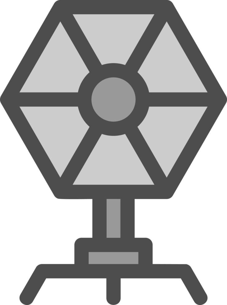 Camera Reflector Flat Icon vector