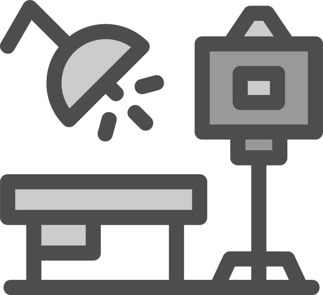 Photo Studio Flat Icon vector