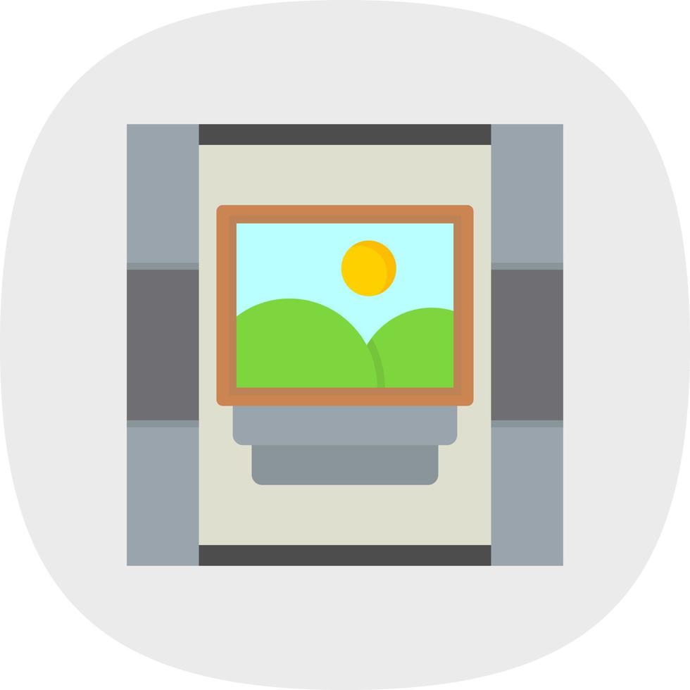 Gallery Flat Icon vector