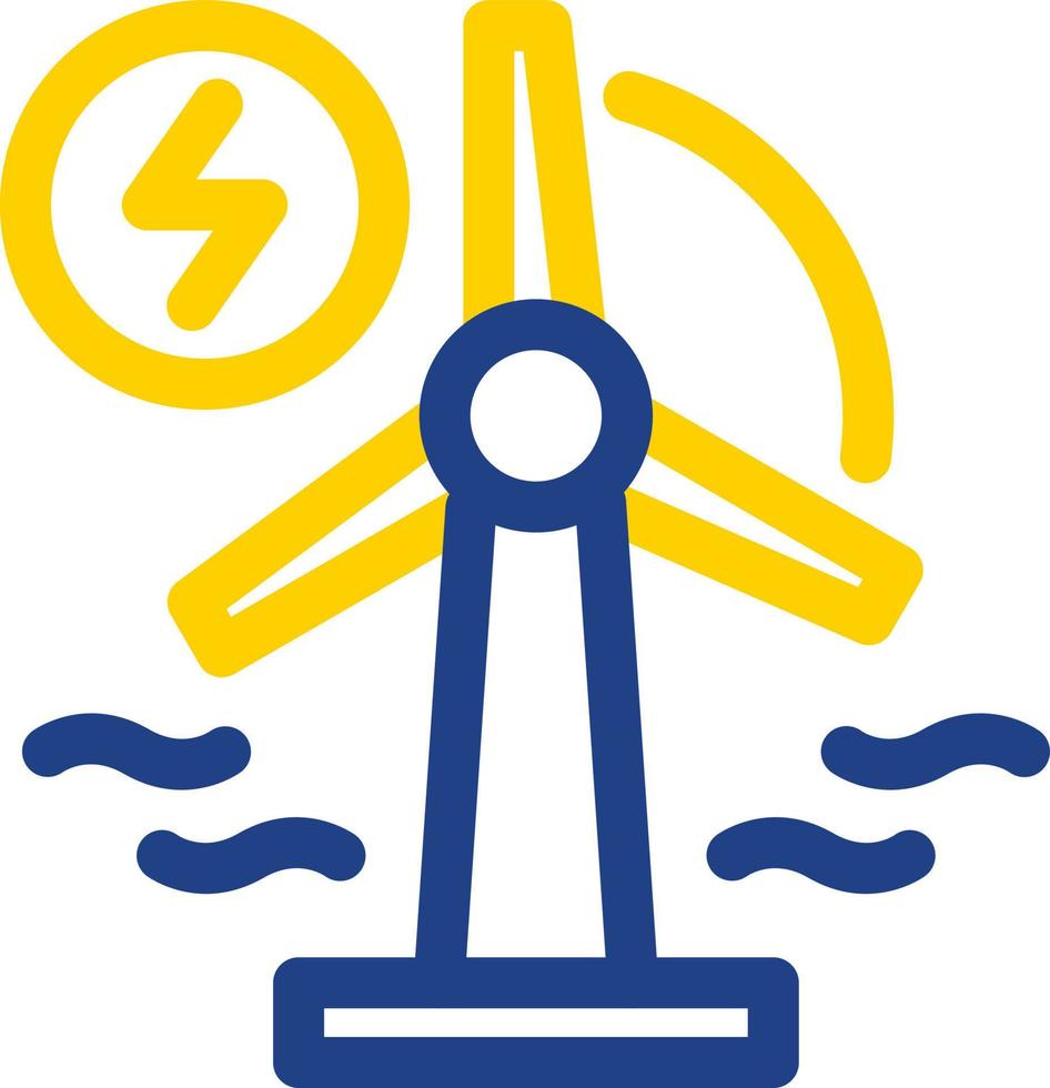 Renewable Energy Flat Icon vector