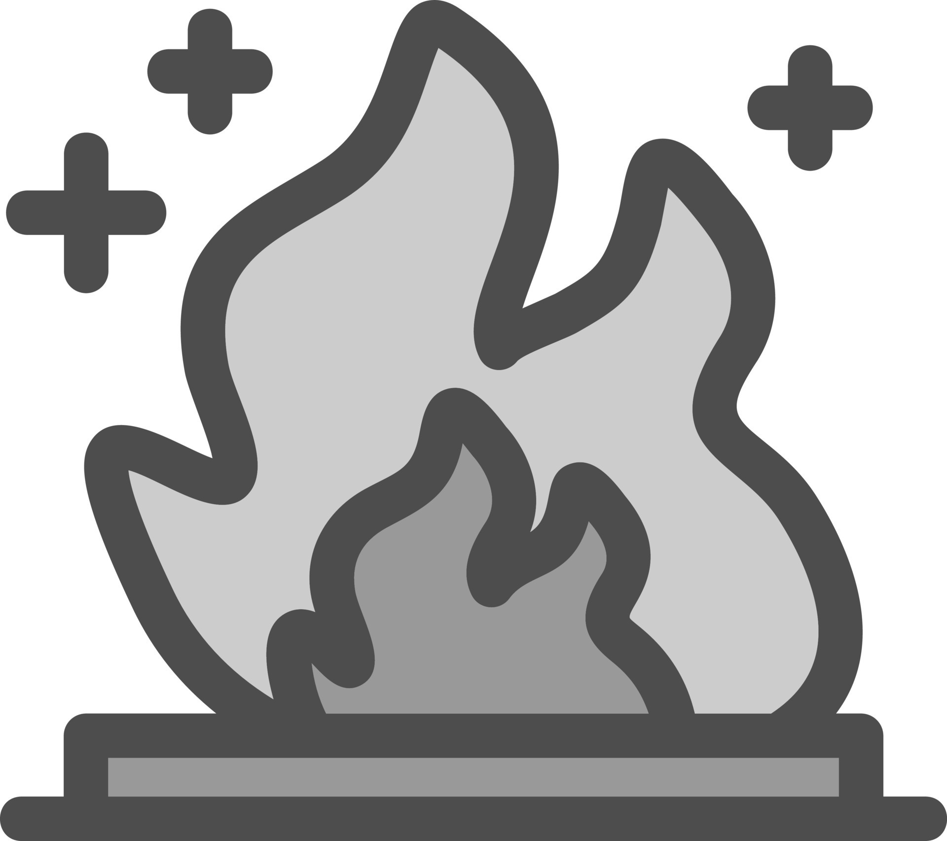 Fire Energy Flat Icon 15820260 Vector Art at Vecteezy