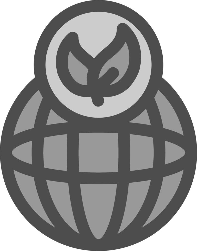 Eco Earth Flat Icon vector