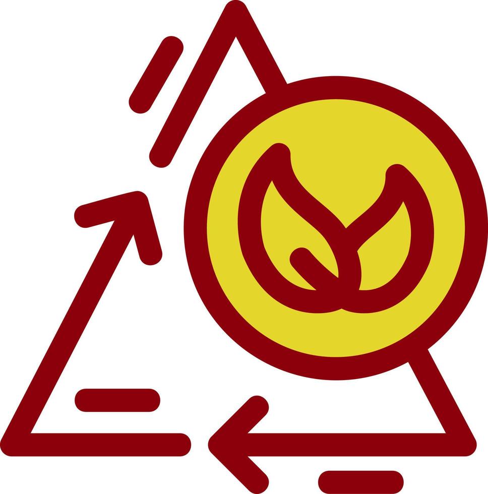 Zero Emission Flat Icon vector