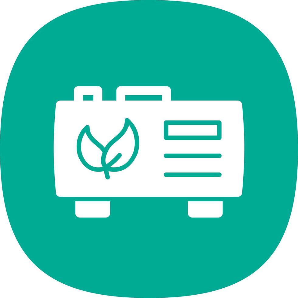 Biogas Flat Icon vector