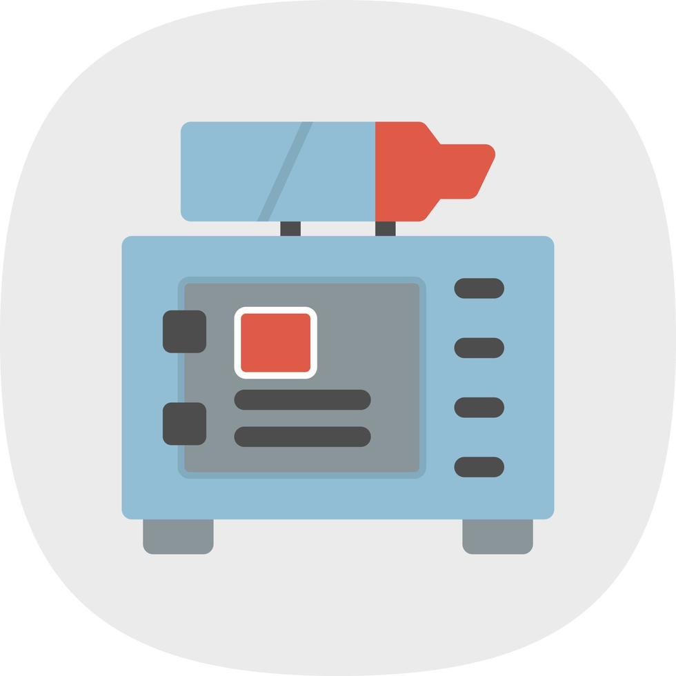 Eco Generator Flat Icon vector