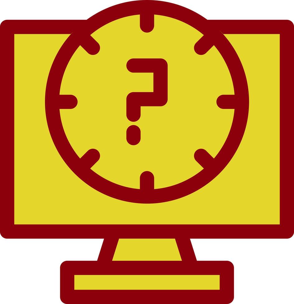 Lag Line Vector Icon Design