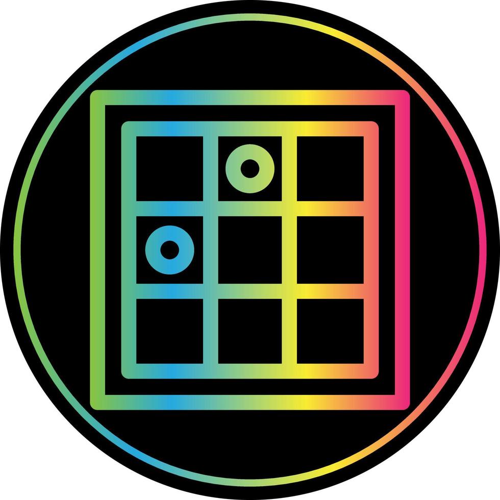Chess Game Line Vector Icon Design