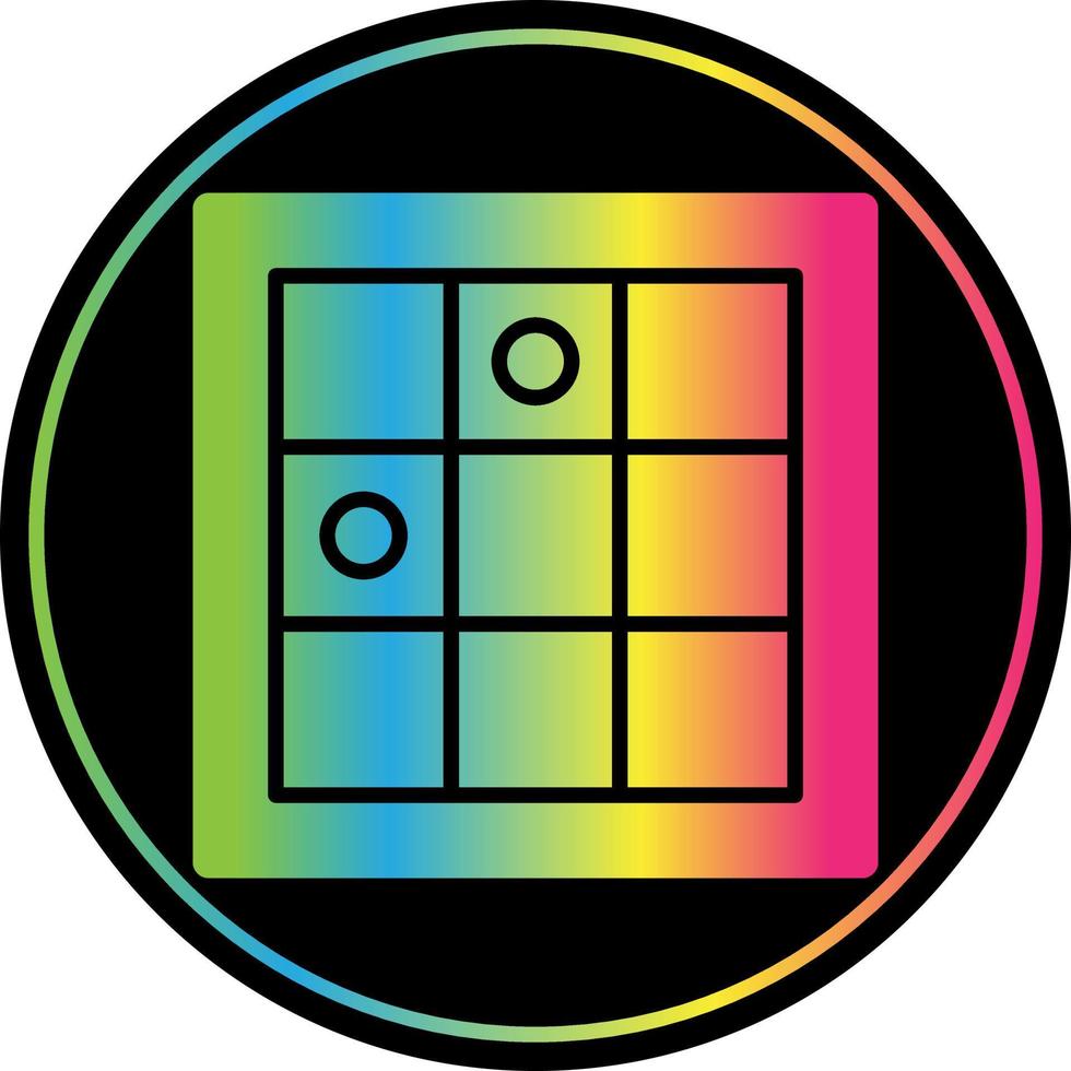 Chess Game Line Vector Icon Design