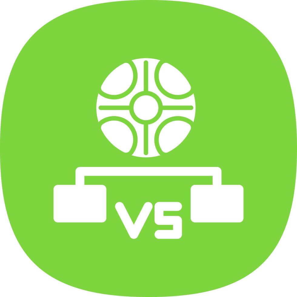 Game Tournament Line Vector Icon Design