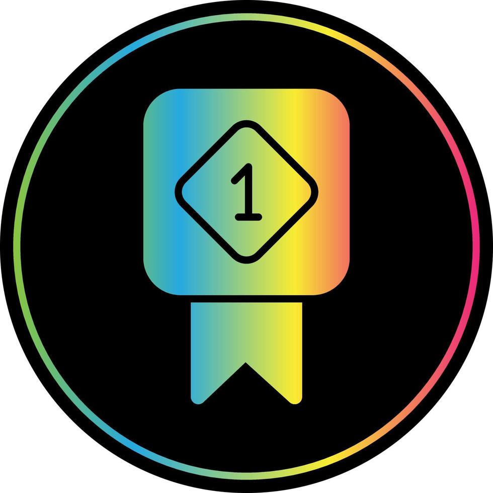 Game Achievement Line Vector Icon Design