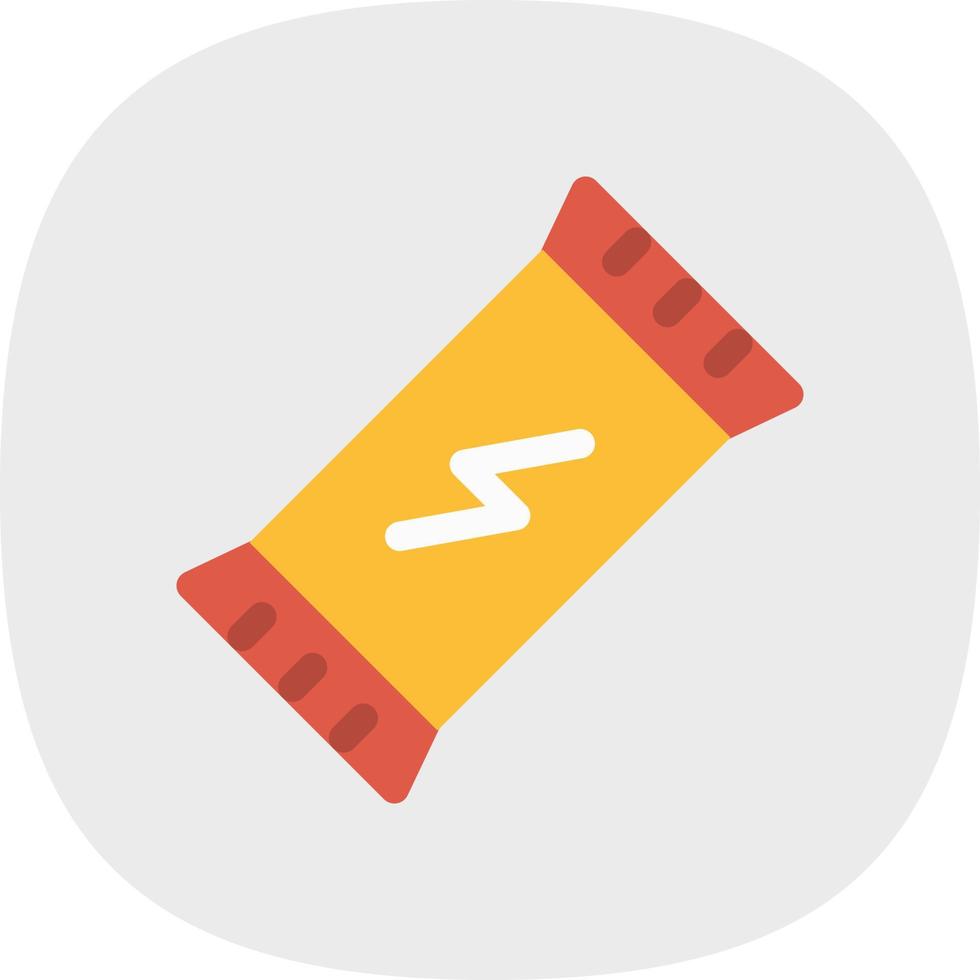 Energy Bar Line Vector Icon Design