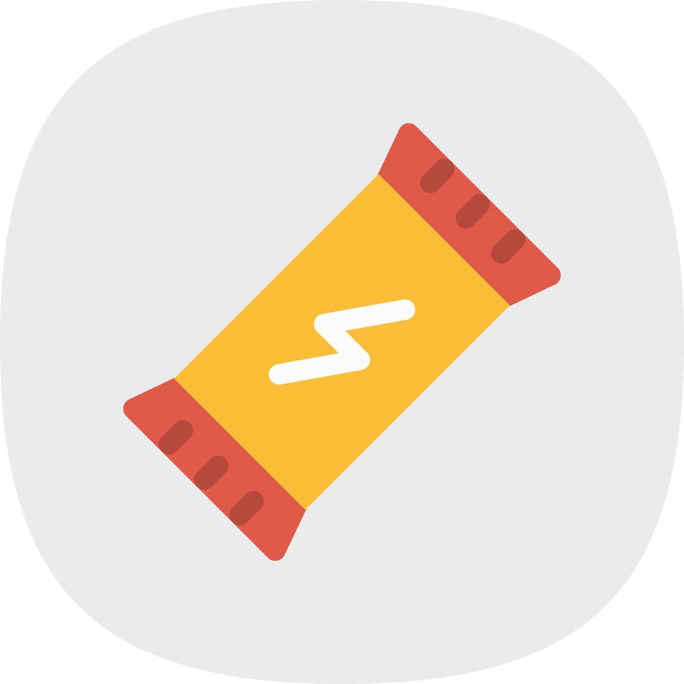 Energy Bar Line Vector Icon Design