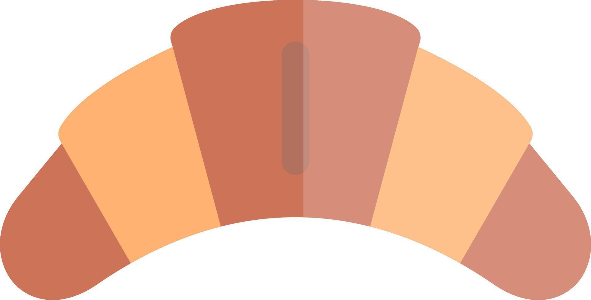 Croissant Vector Icon Design