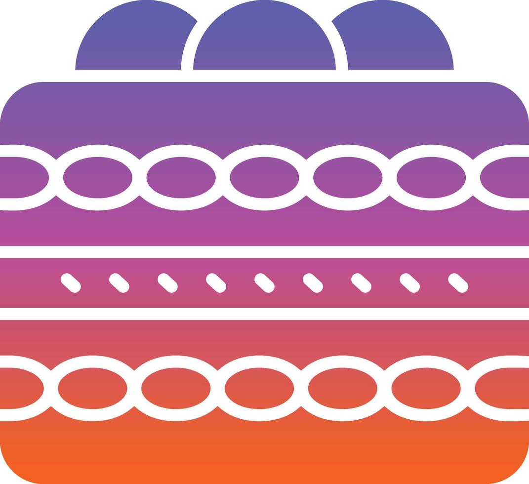Tiramisu Vector Icon Design