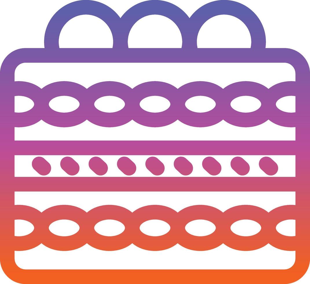 Tiramisu Vector Icon Design