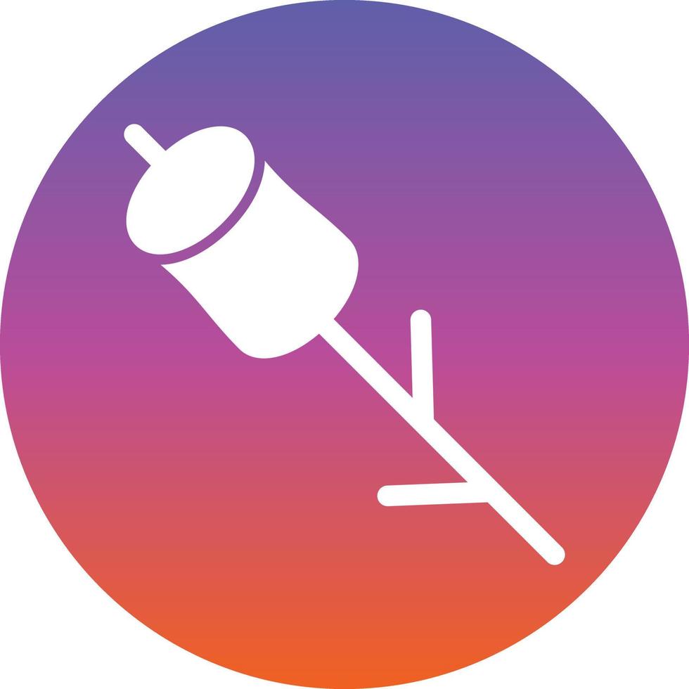 Marshmallows Vector Icon Design