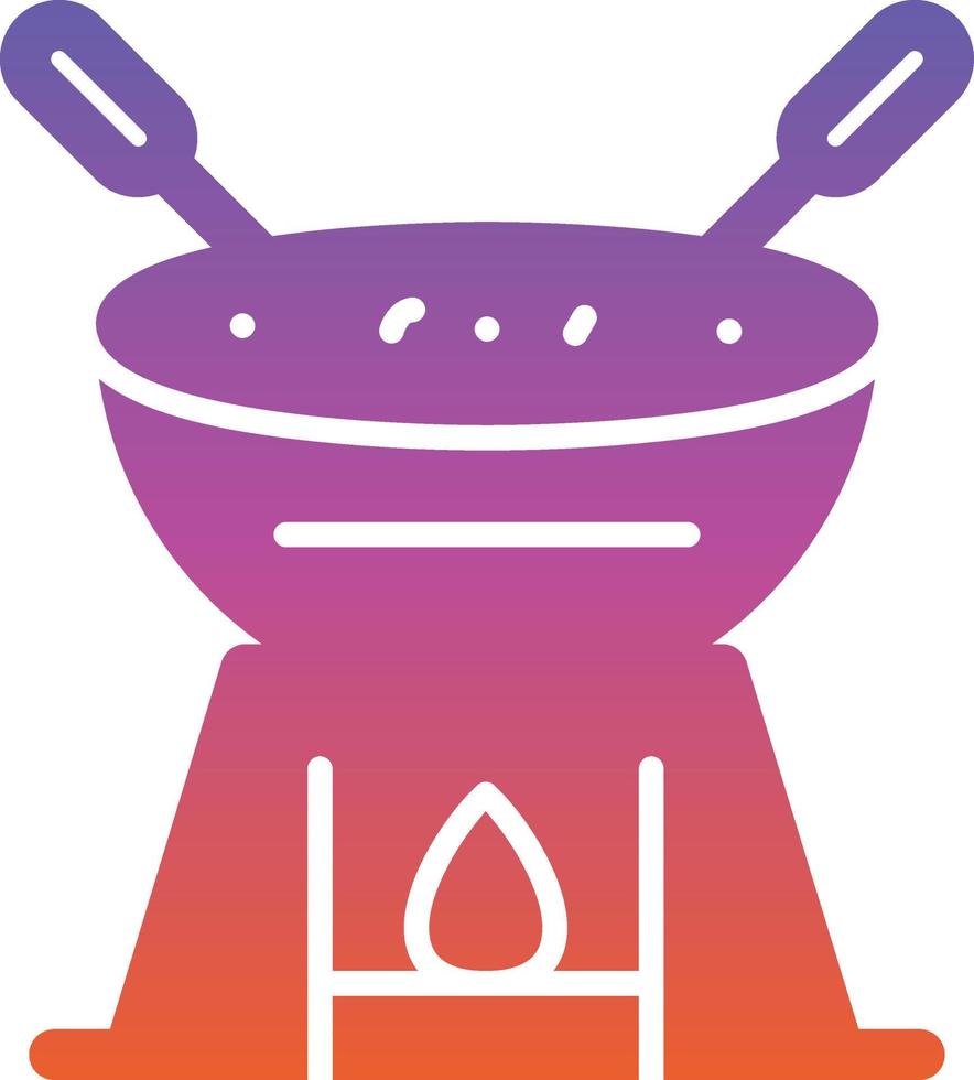 Fondue Vector Icon Design